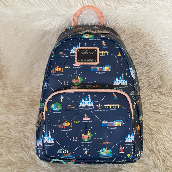 Loungefly | Bags | Loungefly Disneyland Mini Backpack | Poshmark